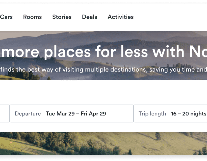 Plan multicity travel with Trip Builder KAYAK