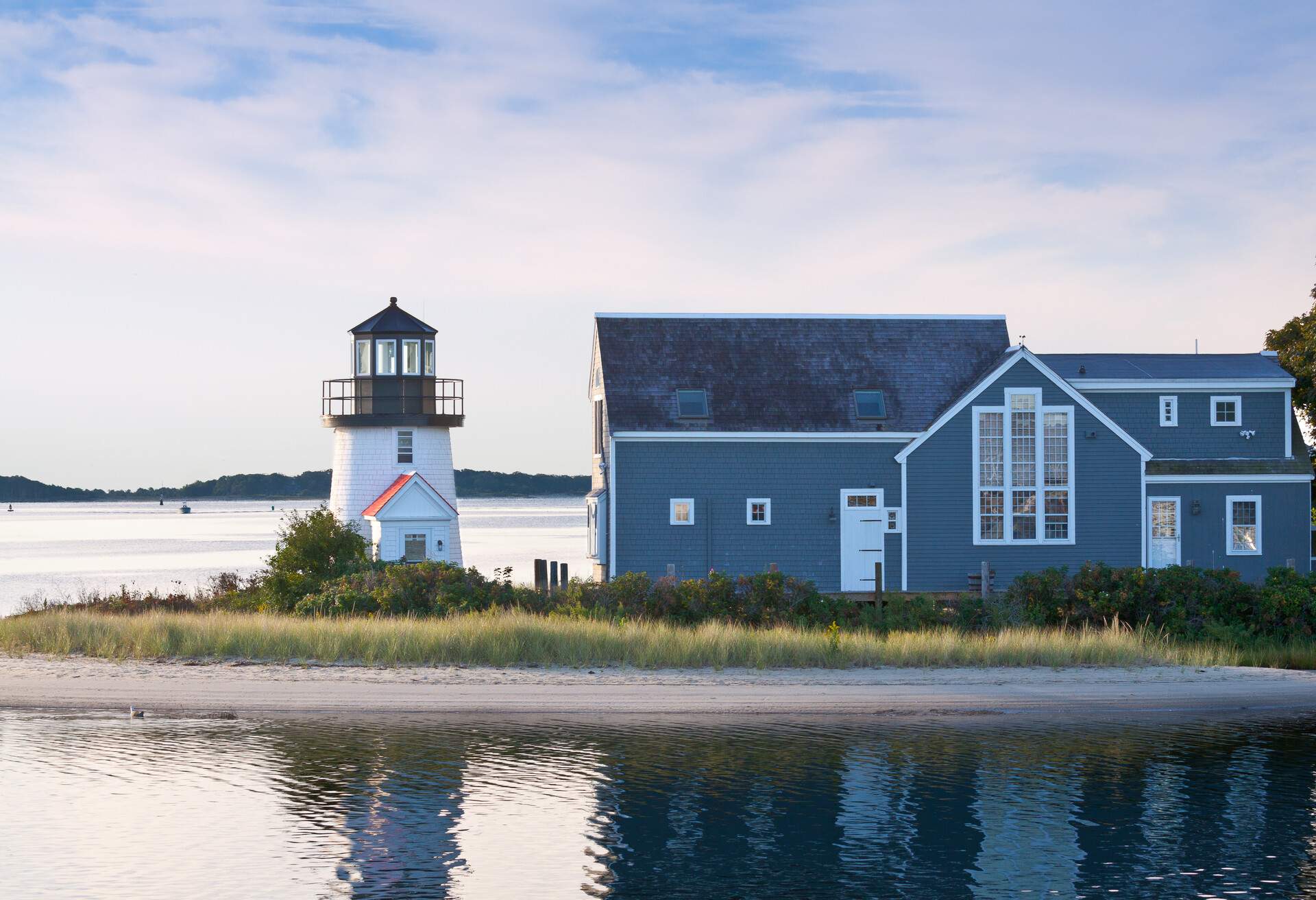 Lewis Bay Lighthouse, Hyannis, Cape Cod, Massachusetts, USA