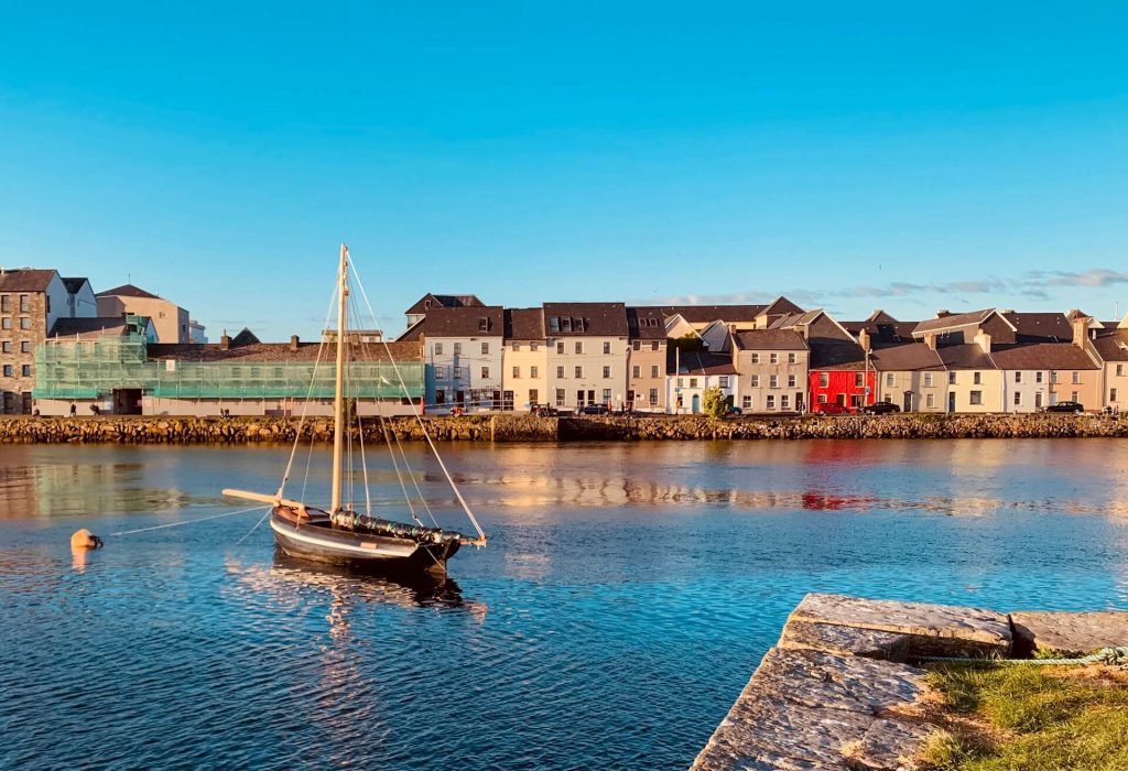 View of the harbour of Galway
