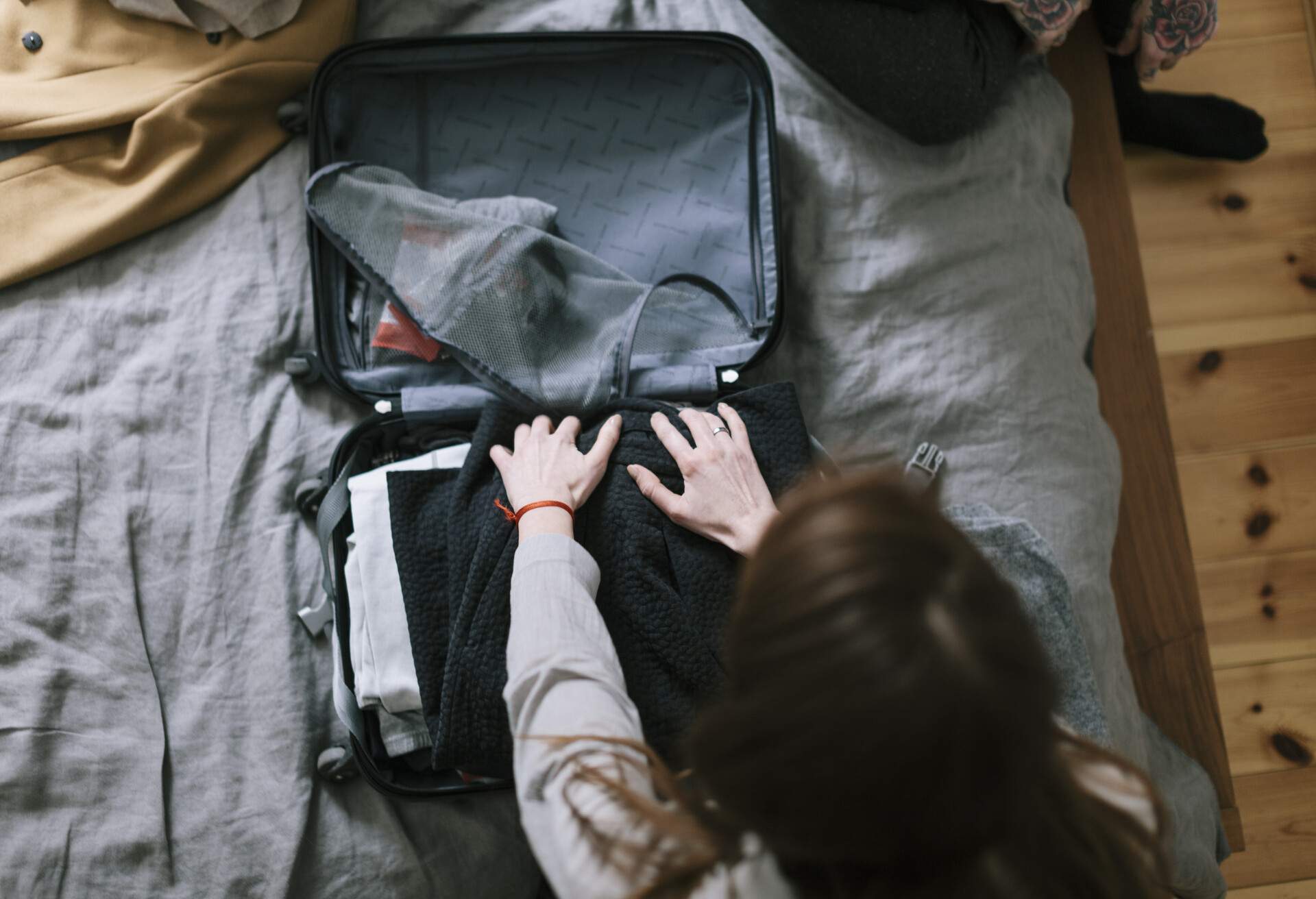 Packing a carry-on luggage