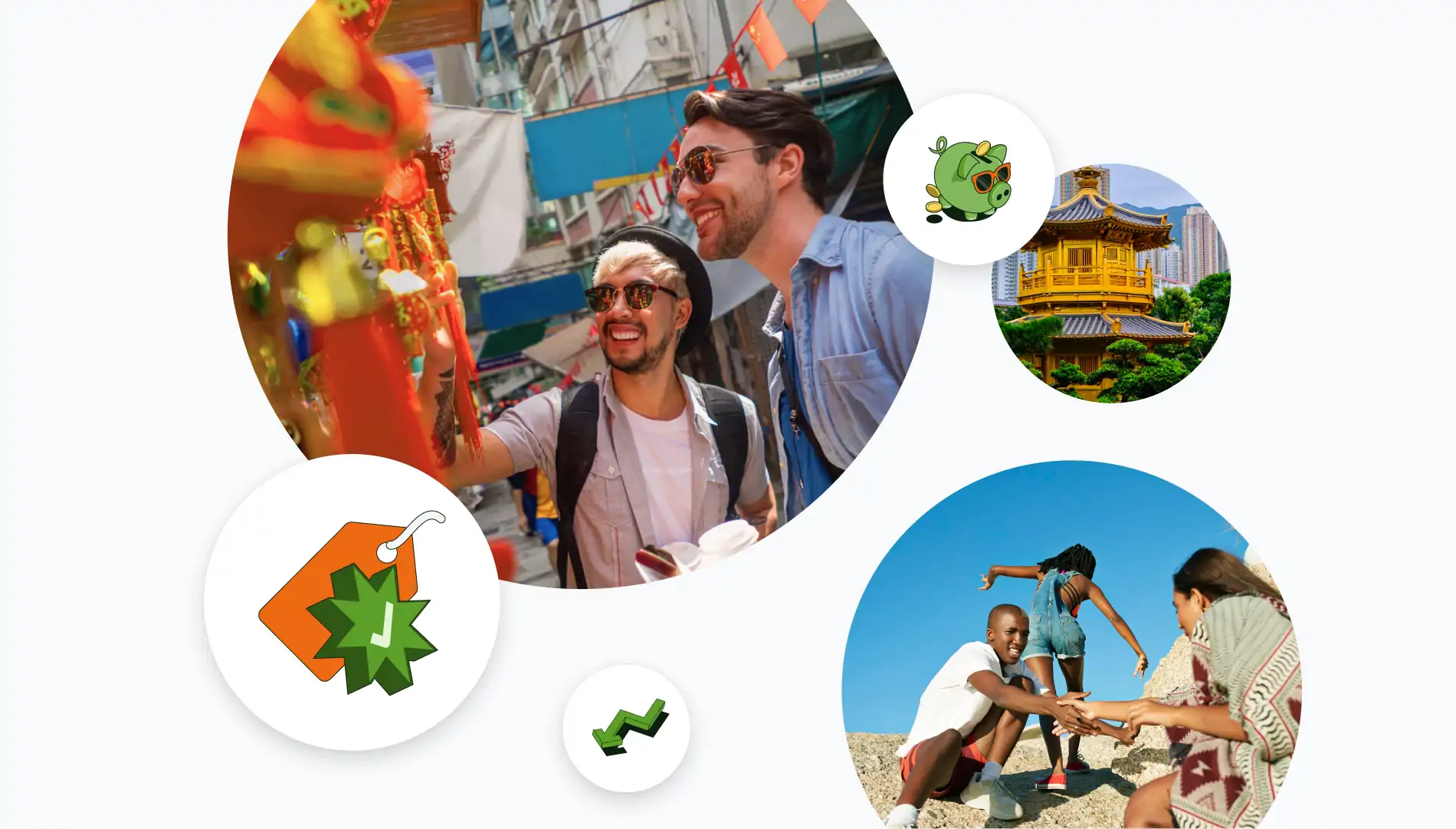 travel savings illustration