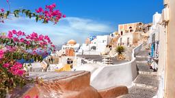 Find cheap flights from West Palm Beach to Thera