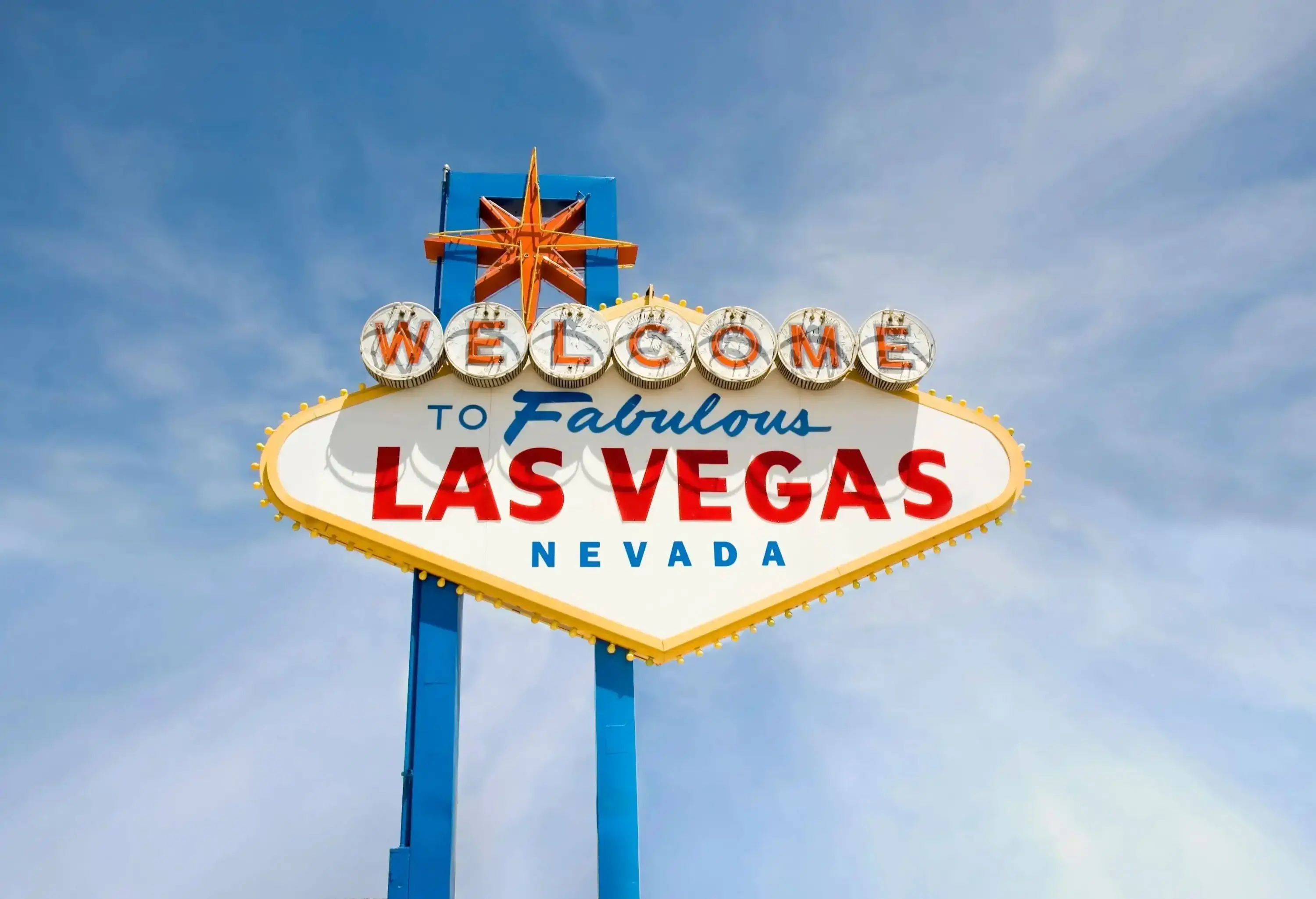 Las Vegas Sign as you arrive on the strip.