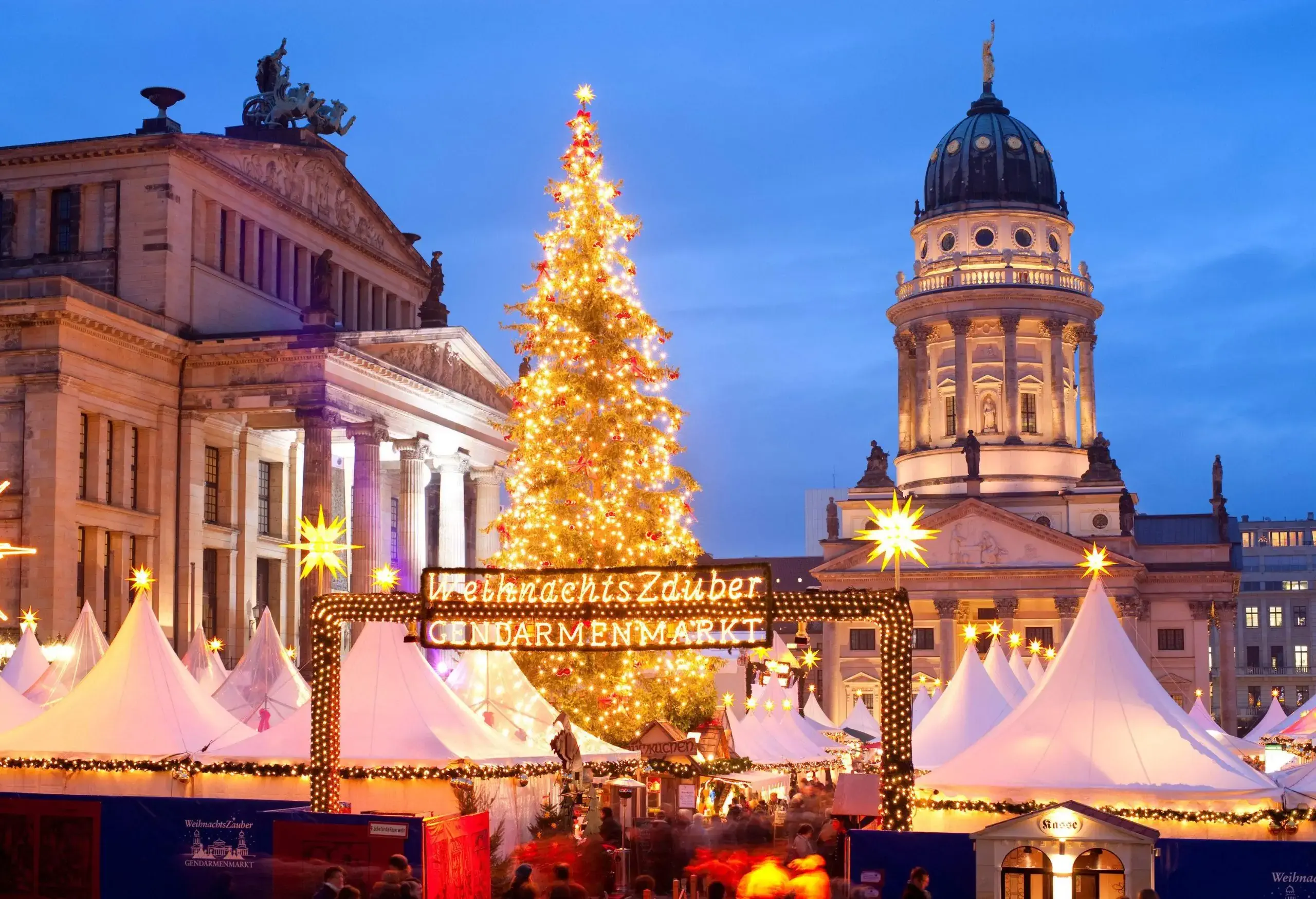 on the Gendarmenmarkt, Berlin, Germany
