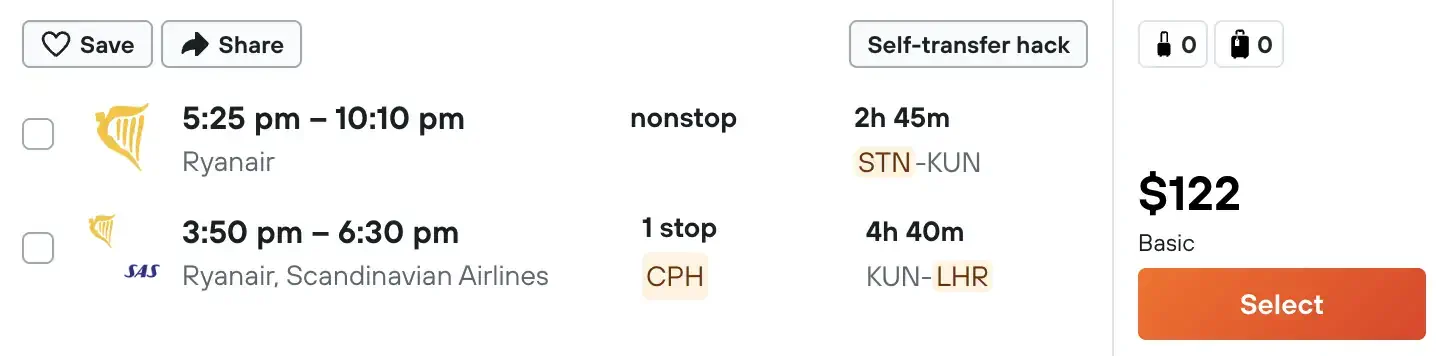 self-transfer-hack-on-kayak