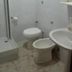 Casa Siciliana Altarbiah, Trabia: compact bathroom with shower, toilet, bidet and sink