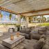 W Punta Cana, All-Inclusive in Uvero Alto: shaded beachfront lounge with ocean view and palm trees