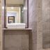 Krystal Puerto Vallarta bathroom with tiled shower and vanity counter