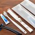 Value the Hotel Ishinomaki disposable toiletry set on wood surface
