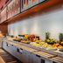 ibis Styles Barcelona Sant Joan Despi breakfast buffet with fruit, pastries and juices