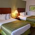 Days Inn by Wyndham Asheville West in Candler: double room with two beds and bedside lamp
