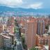 Inntu Hotel in Medellín with city and mountain skyline view from an elevated vantage point