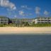 The Breakers Oceanfront 1 Bedroom Villas on Hilton Head Island, beachfront resort buildings and sandy shore