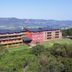 Montanya Hotel & Lodge in Seva with hillside views and a long terrace amid greenery