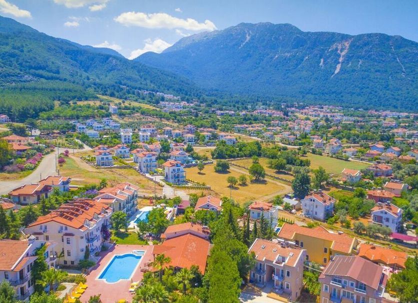 Milkyway Apart & Hotels in Ölüdeniz with mountain and village views from the property