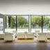 Maistra Select All Suite Island Hotel Istra lounge with large windows and sea view in Rovinj