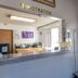 Express Inn & Suites San Antonio Near Sea World Medical Center registration desk in San Antonio