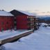 Rauland Høgfjellshotell in Rauland with snowy mountain views and a winter hillside setting