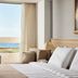 Tylissos Beach Hotel - Adults Only in Ierápetra, guest room with sea view and balcony doors
