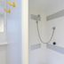 Hotelf1 Narbonne Sud accessible shower with wall-mounted handheld shower in Narbonne