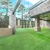 Embassy Suites by Hilton Raleigh Durham Airport Brier Creek outdoor terrace with artificial turf and stone columns