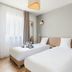 Appart'City Confort Perpignan Centre Gare twin room with two single beds in Perpignan