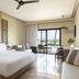 Hyatt Zilara Riviera Maya room in Playa del Carmen with king bed and balcony ocean view