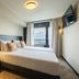 Leonardo Hotel Ijmuiden Seaport Beach room with twin beds and sea view balcony in IJmuiden