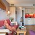 Résidence Pierre & Vacances Premium Haguna in Biarritz: bright suite with kitchenette and dining area