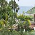Nalla Eco Beach Resort in Pondicherry with sea view, palm trees, and a green-roofed terrace