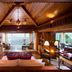 Mandarin Oriental, Sanya villa interior with ocean view and open-air seating