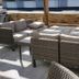 Fairfield by Marriott Inn & Suites Hailey Sun Valley outdoor patio with wicker seating around a fire pit