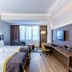 Nearport Hotel Sabiha Gokcen Airport Istanbul room with twin beds, desk, TV, and window seating