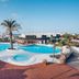 Dream Bocayna Village in Yaiza with lagoon-style pool, hot tub, palm trees and ocean view