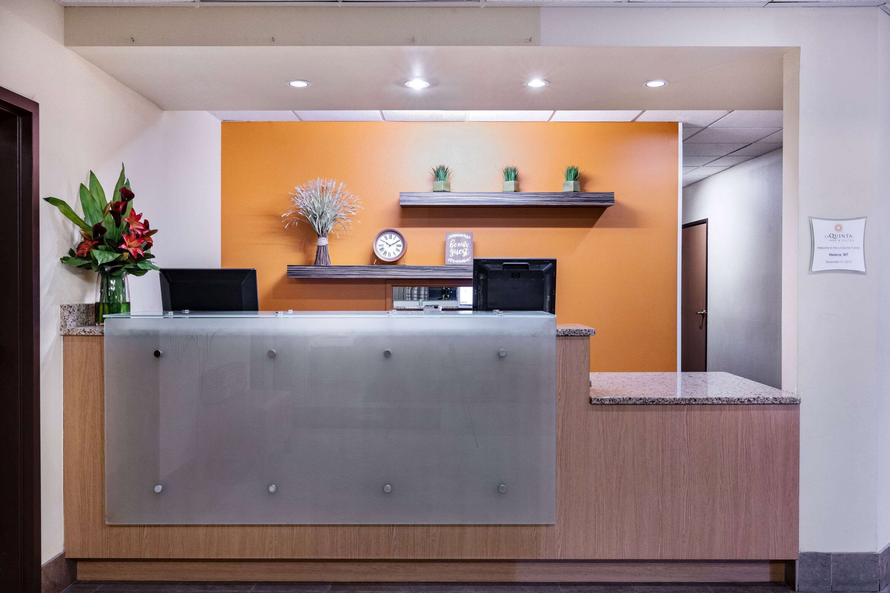 Front desk