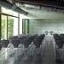 Hotel Rio Bidasoa meeting room in Hondarribia with rows of chairs and a small presentation table