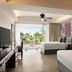 Fiesta Americana Riviera Nayarit room with two beds, balcony, and tropical view in Nuevo Vallarta