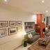 Agriani Hotel in Xánthi lobby lounge with seating, framed art, and large windows