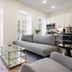 Sosuite at French Quarters - Rittenhouse Square in Philadelphia, modern suite with sofa and kitchen area