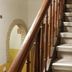 Etna Hotel & Ristorante, Veitshöchheim stairway with wooden banister and tiled steps