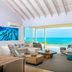 Sailrock South Caicos lounge with ocean view and infinity-edge pool, Cockburn Harbour