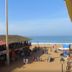 Calangute Residency in Calangute with beach view and lively beachfront below