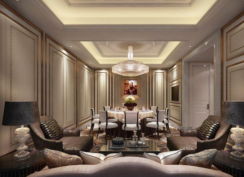 Pearl River Garden Hotel Changsha elegant lounge with seating and dining table