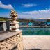 Le Palais d'Aglaé, Hôtel de Charme in Gordes with pool, blue loungers and valley views