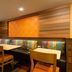 Fairfield Inn by Marriott Orangeburg breakfast seating area with booths, tables and colorful chairs