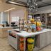 Hilton Garden Inn Topeka lobby market with snacks, drinks and check-in counter