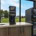 Red Roof Inn & Conference Center Chicago - Aurora Fox Valley beverage station by window, Aurora