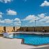 Fairfield Inn by Marriott Fort Stockton outdoor pool with lounge chairs and blue sky