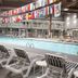 The Cove at Yarmouth by Westgate Resorts indoor pool with lounge chairs in West Yarmouth