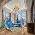 Pearl River Garden Hotel Changsha kids' room with slide, play tent, and city skyline views